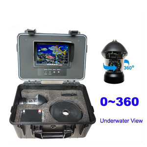 Sonda de Pesca con Rotación de 360 Grados, Monitor Digital LCD de 7 Pulgadas, Sistema de Cámara Subacuática para Pesca, Kit de Cable de 20 Metros, 12 LED Blancos, Portátil - Product Image 1