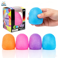 Juguetes Blandos Antiestrés de Gelatina Transparente de Colores, Mini Dulces de Goma Lindos, Juguetes para Amasar con la Mano, Venta al por Mayor, Bajo MOQ