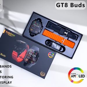 GT8บัด2-in-1 HD สมาร์ทวอทช์ TWS ข้ามพรมแดนใหม่แอนดรอยด์ Call iOS ออกกำลังกายวัดอัตราการเต้นของหัวใจไอโอเอสสแควร์ - Product Image 5