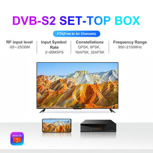 <strong>DVB</strong>-S2 H.265 H265 Satellite Receiver Set-top Box FTA HD Digital TV GX6605H Free to air Digital Satellite Receiver <strong>Decoder</strong> - Product Image 2