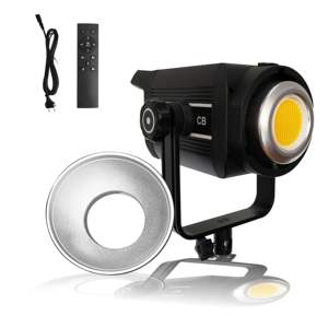 Lumière vidéo COB 250W pour éclairage <span class=keywords><strong>photographique</strong></span> en studio, photo et vidéo, <span class=keywords><strong>effet</strong></span> stroboscopique en direct - Product Image 2