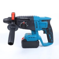 Ensemble d'outils au lithium avec batterie 4.0Ah, meuleuse d'angle sans fil, marteau électrique, clé électrique, mallette de transport, garantie 1 an, OEM