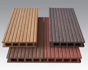 Produttori all'ingrosso scenic plank road Wood Plastic Composite flooring cortile outdoor WPC Decking Flooring