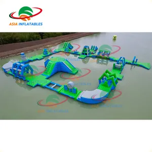 Commercial Inflatable Water Park For Sea Inflatable Floating Amusement Park Water Aqua Equipment Facility