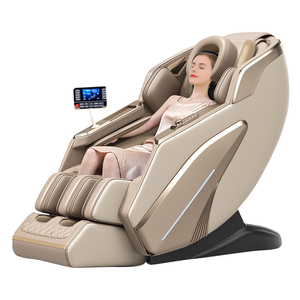 Fauteuil de massage musical de luxe C101 à gravité zéro avec <span class=keywords><strong>cuir</strong></span> PU, compresseur d'air, design pliable, chauffage portable à commande au pied - Product Image 4