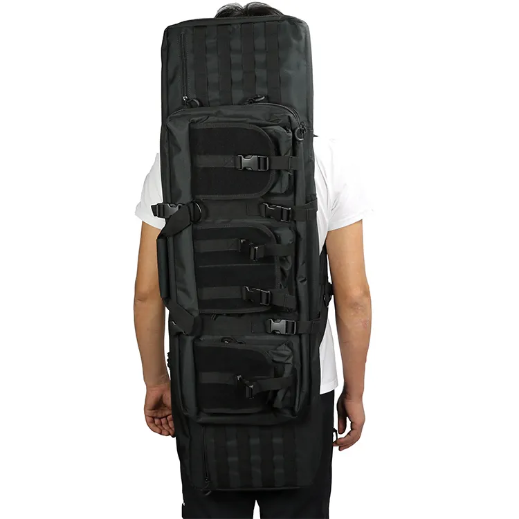 3 Size Carbine Case Soft Padded Lockable Fishing Rod Bag Backpack Pistol gewehr Airsoft Case Storage mit Shoulder Strap Bag