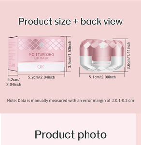 Baume à lèvres hydratant pour lèvres sèches avec réparation de nuit et hydratation diurne, masque à lèvres en gelée repulpant pour des lèvres douces et lisses - Product Image 6