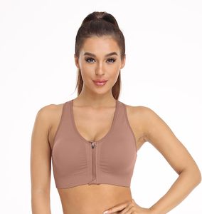 <span class=keywords><strong>Soutien</strong></span>-<span class=keywords><strong>gorge</strong></span> de <span class=keywords><strong>sport</strong></span> sans armatures respirant à maintien élevé pour femme avec fermeture éclair sur le devant pour utilisation post-chirurgicale - Product Image 5