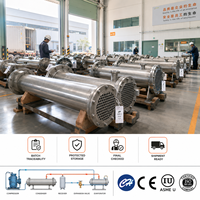 Intercambiador de Calor/Condensador de Acero al Carbono Personalizado con Núcleo de Bomba, Certificado ASME CE, Precio Competitivo