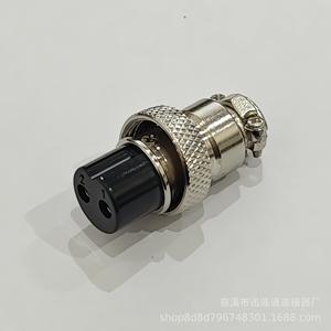 ปลั๊กและเต้ารับสำหรับการบิน Gx16 แบบตัวเมีย 2 ถึง 10 ขา ตัวเชื่อมต่อโลหะผสมสังกะสี ชุบทองแดง หน้าสัมผัสเงิน ปลั๊ก DC - Product Image 4