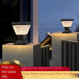 Lámpara de Poste LED Solar DC IP65 a Prueba de Agua para Jardín, Patio, Camino, Iluminación de Paisaje con Control Remoto - Product Image 2