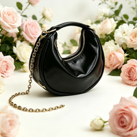 Nouveau style MINGZHENG Sac à main de luxe en PU pour femme, sac à bandoulière à sangle unique avec doublure en polyester et fermeture éclair durable