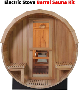 Sauna de Vapor para Exteriores con Estufa de Leña Smartmak, Habitación de Sauna para Porche - Product Image 2