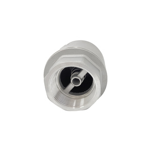 Vanne de retenue unidirectionnelle de 1 pouce pour conduite d'eau, en acier inoxydable SUS304, avec raccord NPT PN16 et joint en PTFE pour protection contre le reflux - Product Image 2