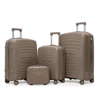 2025 ZUOOU 3 pièces ensemble de bagages 360 degrés silencieux Spinner valise Hardshell léger personnaliser ensemble de chariot