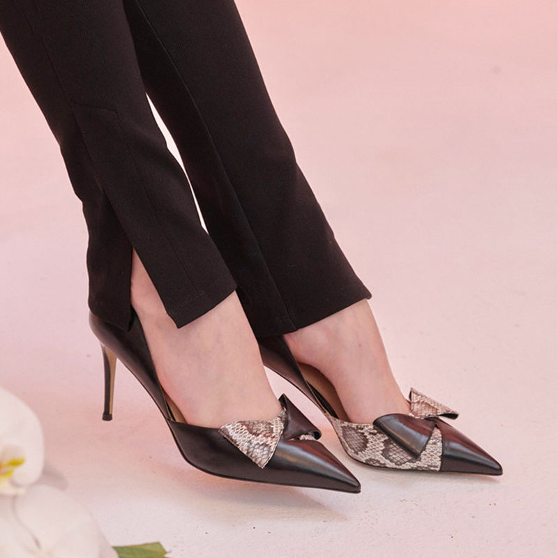 Cómo Combinar Zapatos De Piel De Serpiente Botines Piel Serpiente