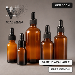 Bouteilles compte-gouttes en verre ambré en vrac, emballage en carton, commande sur palette, distributeur en gros, stock, conteneur en verre vide, carton d'usine - Product Image 6