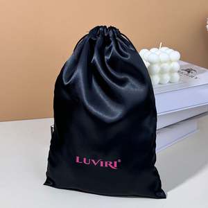 Bolsas de Mano de Satén de Lujo con Cordón y Logotipo Personalizado para Regalos, Almacenamiento de Pelucas y Empaque de Zapatos de Baile - Marca USM, Origen Guangdong - Product Image 6