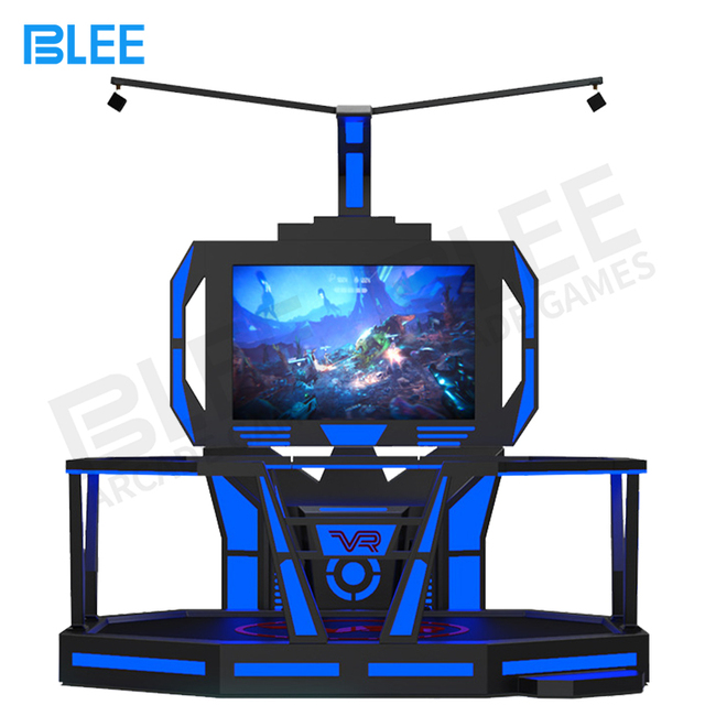2 Player VR Standing Combat Shooting Arcade Game Machine Simulator 9d Vr Shoot Games Virtual Reality Machine