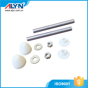 Fixation à vis pour toilette suspendue, accessoires de réservoir encastré, kit d'installation - Product Image 1