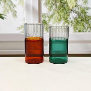 <span class=keywords><strong>Tumbler</strong></span> in vetro borosilicato con Design moderno unico realizzato a mano su due toni per bere - Product Image 4