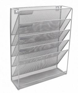 Metal Crafts Stackable 5 Tier Desktops Document <b>Tray</b> Holder Mesh <b>File</b> <b>Trays</b> Iron Wire for School Office Supplies - Product Image 6