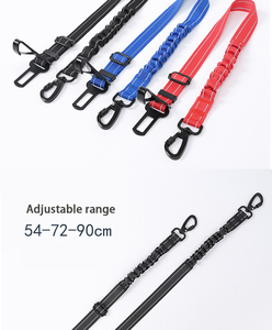 Cinturón de seguridad para perros 3 en 1, ajustable, para mascotas, perros, gatos, coche, cinturón de seguridad, arnés de cinturón de seguridad de vehículo de nailon reflectante para perros pequeños, medianos y grandes - Product Image 3