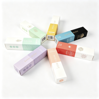 Boîtes en papier cosmétique écologiques personnalisées, imperméables, pliables, emballages en carton, impression offset pour sérum de soin de la peau