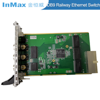 Personnalisé Gigabit 8 Ports 10/100/1000 M CPCI M12 Réussi Ferroviaire Commutateur Ethernet