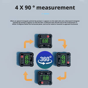 Inclinómetro Digital Magnético Inteligente para el Hogar, Regla Medidora de Ángulos, Recargable por USB, para Estudios Geológicos - Product Image 6