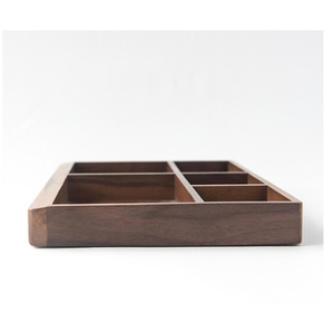 Wooden key storage box enters <span class=keywords><strong>the</strong></span> door shoe cabinet entrance storage box watch wallet sundries coffee table organizer - Product Image 4