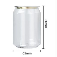 Boîte à dessert transparente en PET de qualité alimentaire 250ml 330ml 500ml, boîtes à gâteaux vides avec couvercles