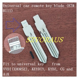 Chất Lượng Cao Phổ Xe Từ Xa Chìa Khóa Lưỡi #87 <span class=keywords><strong>88</strong></span> 89 93 Phù Hợp Để Phổ Chìa Khóa Từ Vvdi Xhorse Keydiy Kydz Cg AIK Bán Buôn - Product Image 2