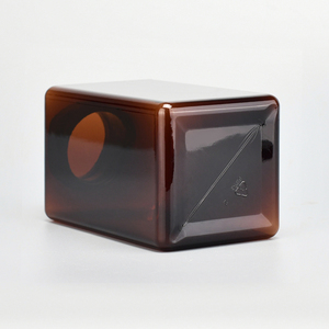 250ml 450ml 650ml PETG carré shampooing mousse bouteille blanc ambre <span class=keywords><strong>bleu</strong></span> vert avec pompe pulvérisateur bouchon pour nettoyant - Product Image 3