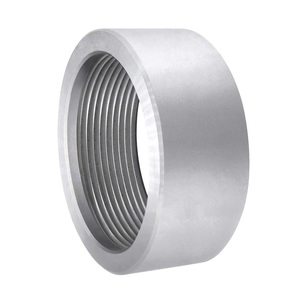Écrou de soudure en aluminium à filetage interne 2NPT, écrou d'insertion rond soudable en alliage 6061-T6 pour conduite de fluides automobiles - Product Image 5