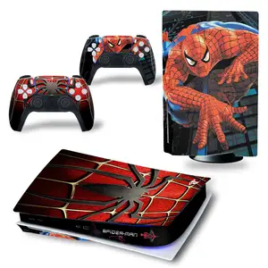 إصدار جلد لاصق من God of War لـ PS5 رقمي, غطاء لوحدة تحكم PlayStation 5 و 2 وحدة تحكم ، ملصق من الفينيل