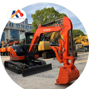 Mini pelle Offre Spéciale utilisée HITACHI ZX55USR Mini pelle à bas prix Japon Original avec 6 tonnes ZX60 bonne marque de moteur - Product Image 1