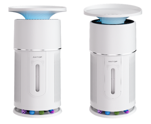 เครื่องฟอกอากาศแบบพกพา 4-in-1 H13 พร้อมระบบควบคุมอัตโนมัติในตัว ควบคุมผ่านแอป ทำงานเงียบ กำจัดกลิ่นสัตว์เลี้ยงและขนสัตว์ - Product Image 2
