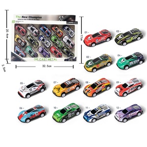 Diecast Alloy Pull-Back <strong>Car</strong> <strong>Model</strong>-1:64 Scale <strong>Collectible</strong> Toy with Over 100 Designs in Blister or Window Box Packaging - Product Image 5