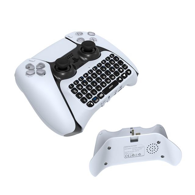 Wireless Keyboard for PlayStation 5 Controller, Keyboard for PS5 Controller, ,Mini Game Keyboard