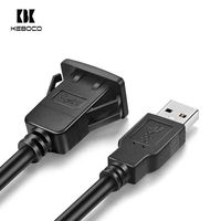 Cable USB 2.0 Tipo A a Mini USB de PVC de 5 Pines para Controlador, Reproductor MP3, Cámara de Coche y Carga de Datos