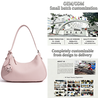 Sac à main en cuir véritable de haute qualité, personnalisé, vente en gros, sac à bandoulière souple pour femmes, design de luxe, sacs sous le bras pour femmes