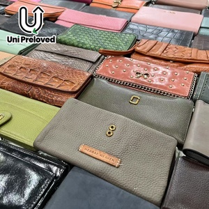 A11-2 Vente en gros de portefeuilles en cuir véritable d'<span class=keywords><strong>occasion</strong></span> pour hommes et femmes, forme seau, classiques, durables, commande en gros - Product Image 5