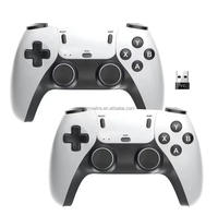 Manette de jeu sans fil portable M15 Pro, USB sans fil 2,4 GHz, manette de jeu blanche, joystick 3D compatible Android