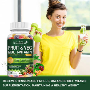 Frutta e verdura naturale complesso di Gummies 30 pz multivitaminici integratore per la salute - Product Image 5