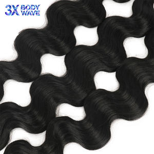 Julianna Grossiste Lot de 3 Paquets de Mèches Ondulées Bouclées Type Jerry en Cheveux Synthétiques Résistants à la Chaleur - Product Image 5