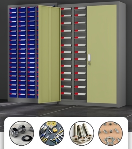 Đa Chức Năng 75 Nhựa Ngăn Kéo Kim Loại Hội Thảo Công Cụ Tủ Tùy Chỉnh Bộ Phận Lưu Trữ Phần Cứng Cho Hàng Thủ Công OEM Hỗ trợ - Product Image 2