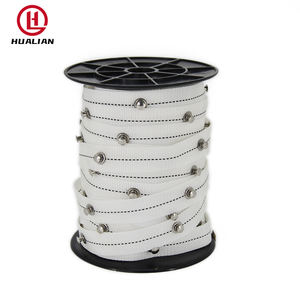 Accesorios para persianas, cintas de riel de cortina onduladas plegables, accesorios de pista de serpiente, <span class=keywords><strong>precio</strong></span> de fábrica - Product Image 1