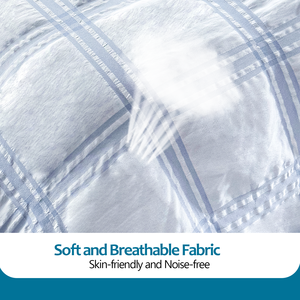 Alfa TEXTIE mavi Waffle yatak takımı-3-piece <span class=keywords><strong>Set</strong></span> için tek kişilik yatak/büyük yatak/kraliçe boyutu kapak + yastık kılıfı ve çarşaf 2 takım - Product Image 5