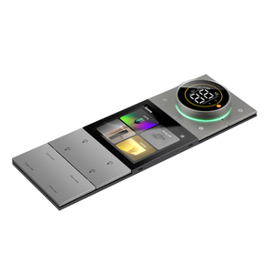 Thông minh khách sạn hệ thống nhà tự động hóa 1 2 3 4 gang tuya thông minh chuyển đổi ánh sáng ZigBee Wifi Cảm ứng cảnh <span class=keywords><strong>Z</strong></span>-<span class=keywords><strong>Wave</strong></span> tường thông minh chuyển đổi Wifi - Product Image 4